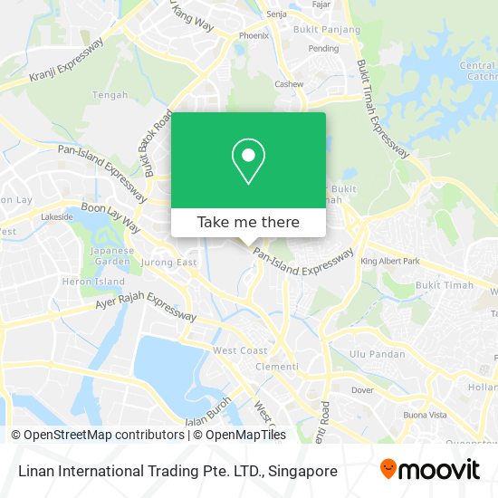Linan International Trading Pte. LTD. map