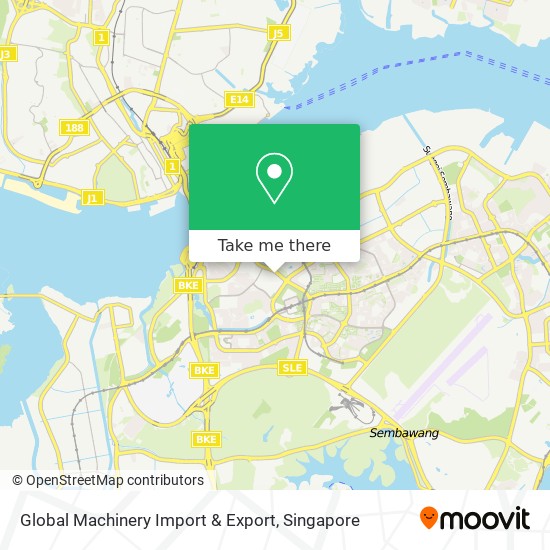 Global Machinery Import & Export map
