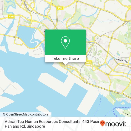 Adrian Teo Human Resources Consultants, 443 Pasir Panjang Rd map