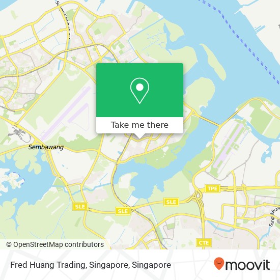 Fred Huang Trading, Singapore地图