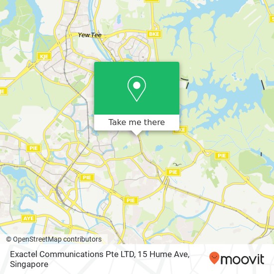 Exactel Communications Pte LTD, 15 Hume Ave地图