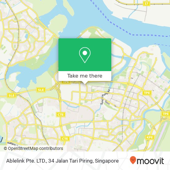 Ablelink Pte. LTD., 34 Jalan Tari Piring map