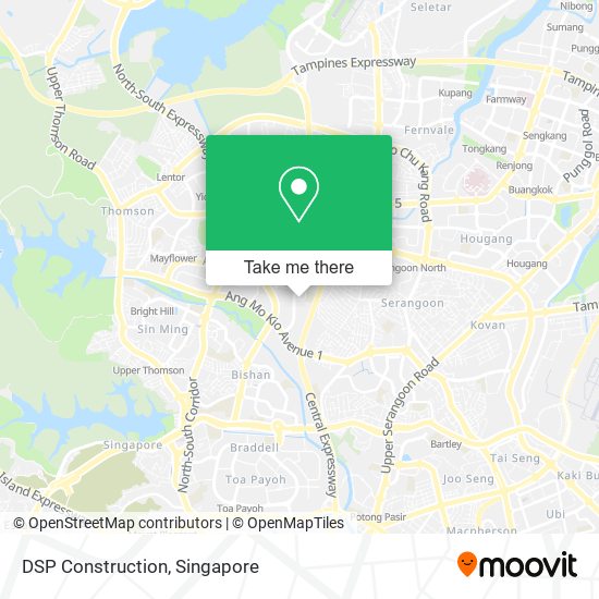 DSP Construction map