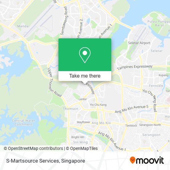 S-Martsource Services map
