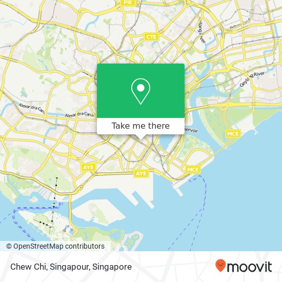 Chew Chi, Singapour map