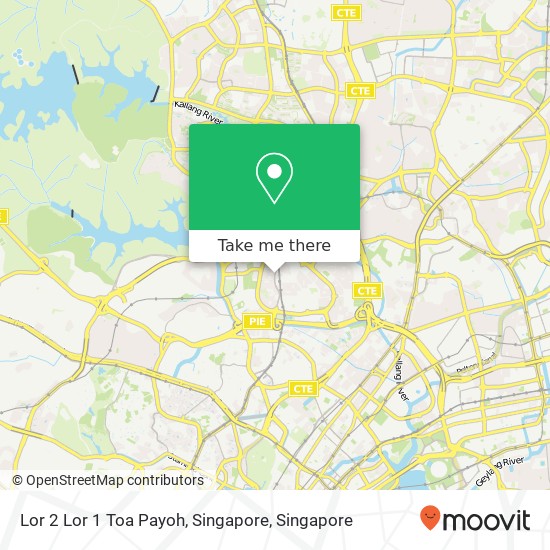 Lor 2 Lor 1 Toa Payoh, Singapore地图