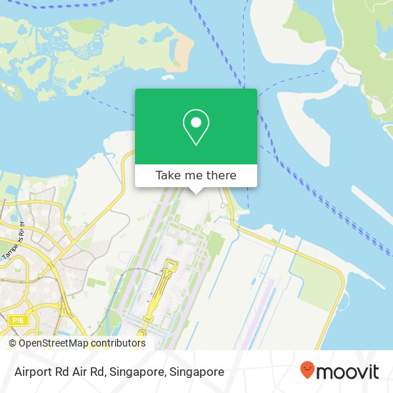 Airport Rd Air Rd, Singapore map