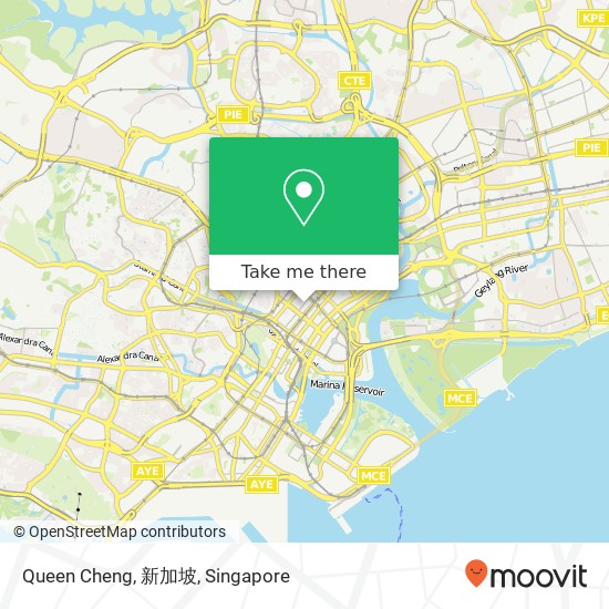 Queen Cheng, 新加坡地图