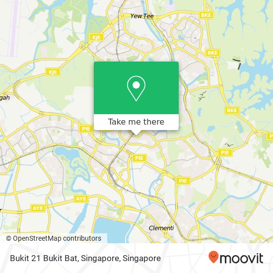 Bukit 21 Bukit Bat, Singapore地图