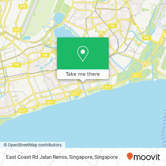 East Coast Rd Jalan Remis, Singapore地图