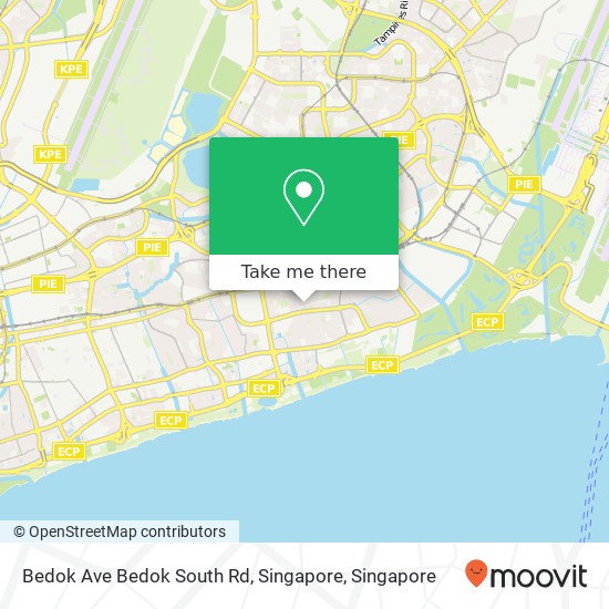 Bedok Ave Bedok South Rd, Singapore map