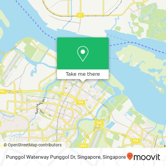 Punggol Waterway Punggol Dr, Singapore地图