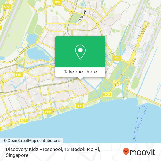 Discovery Kidz Preschool, 13 Bedok Ria Pl map