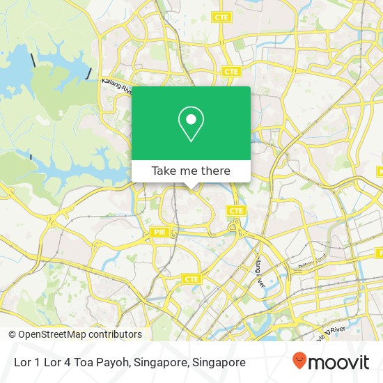 Lor 1 Lor 4 Toa Payoh, Singapore map