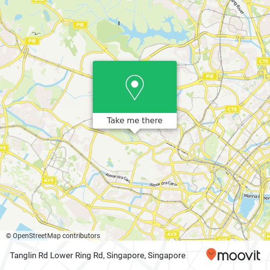 Tanglin Rd Lower Ring Rd, Singapore地图