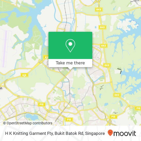 H K Knitting Garment Fty, Bukit Batok Rd map