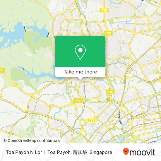 Toa Payoh N Lor 1 Toa Payoh, 新加坡 map