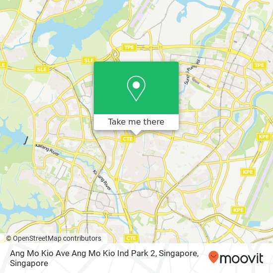 Ang Mo Kio Ave Ang Mo Kio Ind Park 2, Singapore map