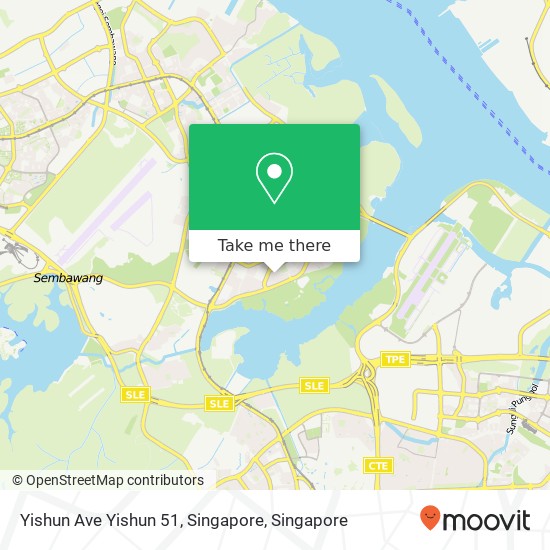 Yishun Ave Yishun 51, Singapore地图