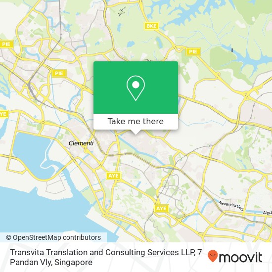 Transvita Translation and Consulting Services LLP, 7 Pandan Vly map