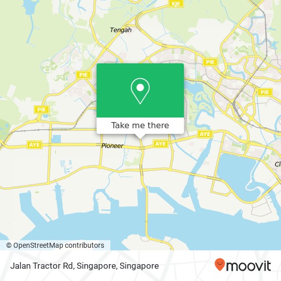 Jalan Tractor Rd, Singapore map