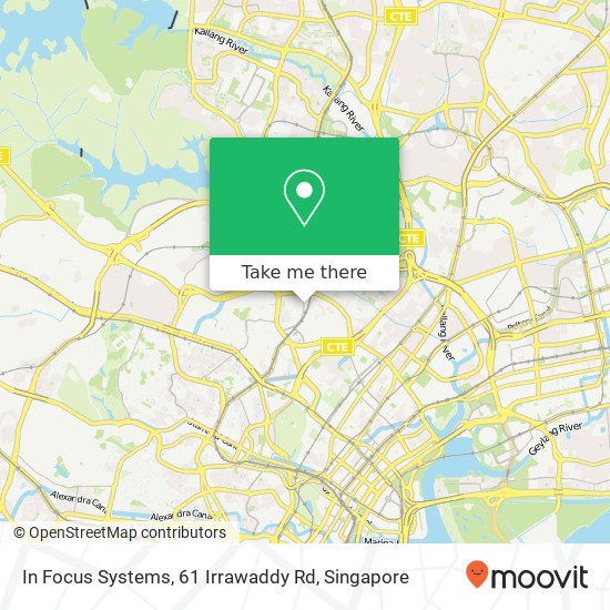 In Focus Systems, 61 Irrawaddy Rd map