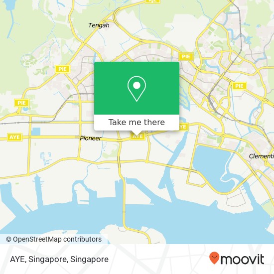 AYE, Singapore地图
