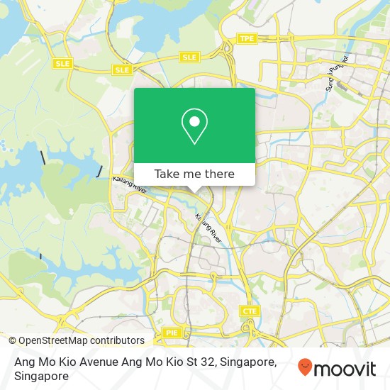 Ang Mo Kio Avenue Ang Mo Kio St 32, Singapore地图
