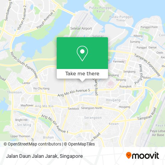 Jalan Daun Jalan Jarak map