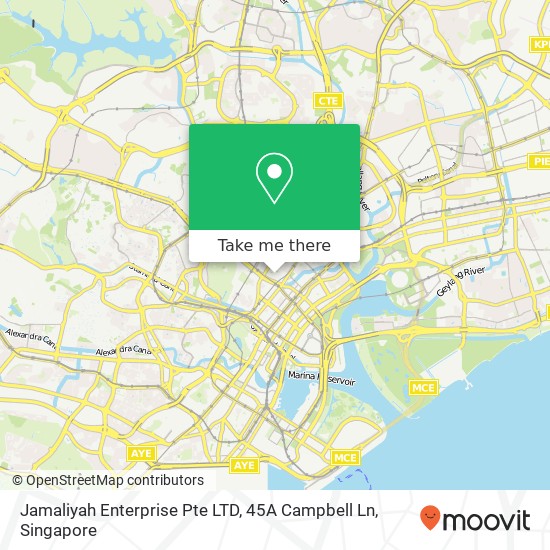 Jamaliyah Enterprise Pte LTD, 45A Campbell Ln map