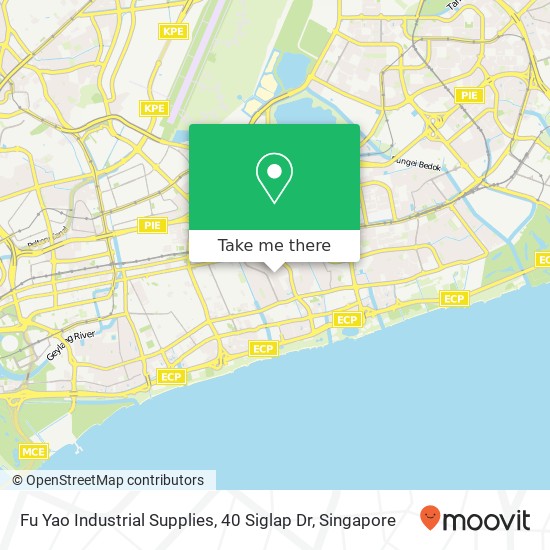 Fu Yao Industrial Supplies, 40 Siglap Dr map