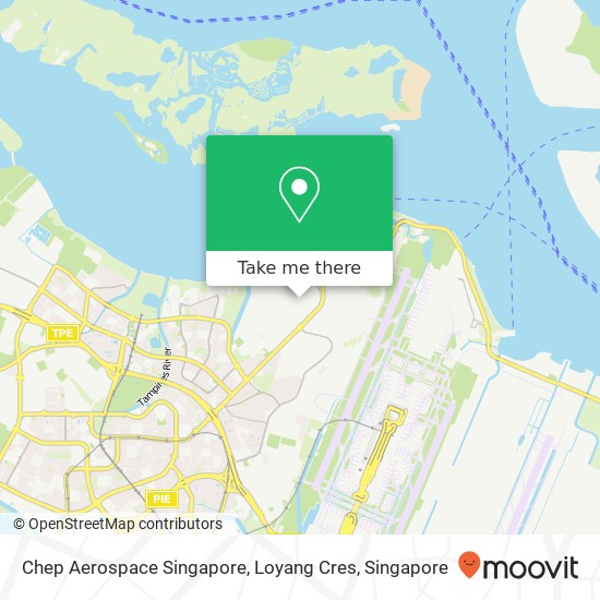 Chep Aerospace Singapore, Loyang Cres map