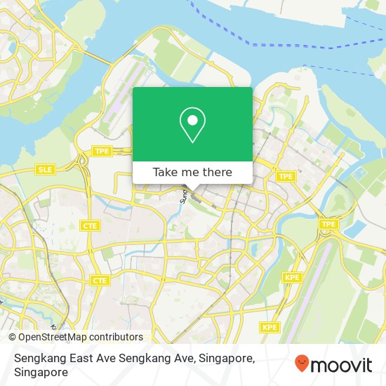 Sengkang East Ave Sengkang Ave, Singapore map
