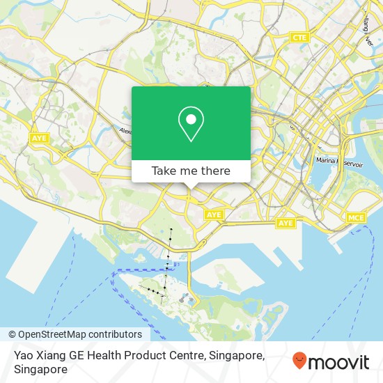 Yao Xiang GE Health Product Centre, Singapore map