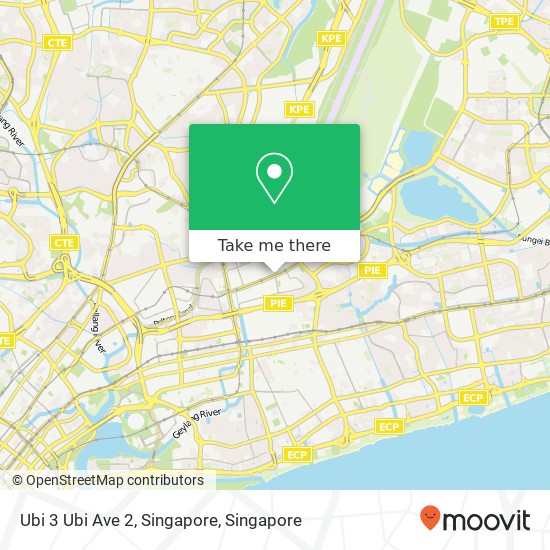 Ubi 3 Ubi Ave 2, Singapore map