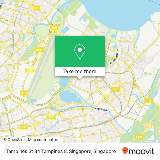 Tampines St 84 Tampines 8, Singapore地图