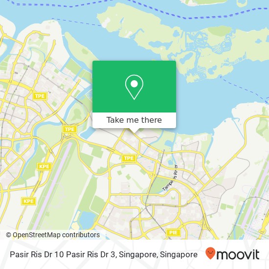 Pasir Ris Dr 10 Pasir Ris Dr 3, Singapore map