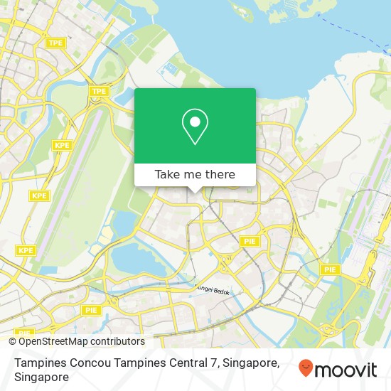 Tampines Concou Tampines Central 7, Singapore地图