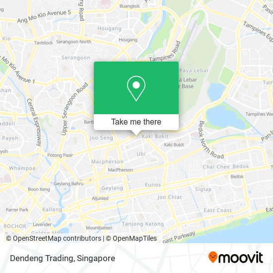 Dendeng Trading map