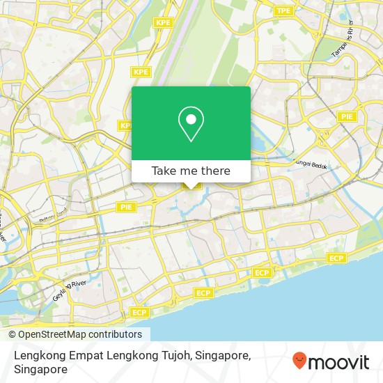 Lengkong Empat Lengkong Tujoh, Singapore map