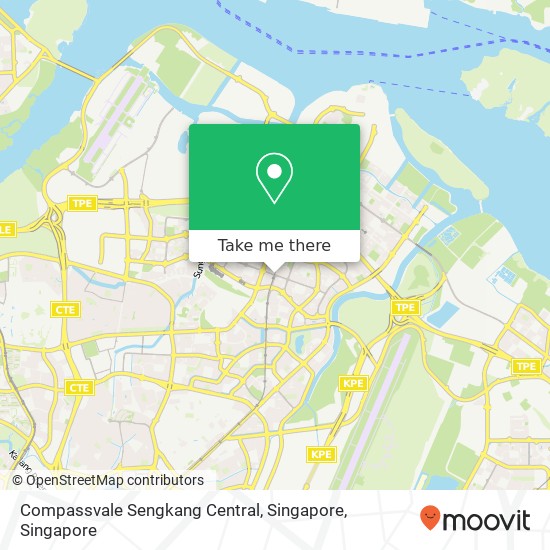 Compassvale Sengkang Central, Singapore map