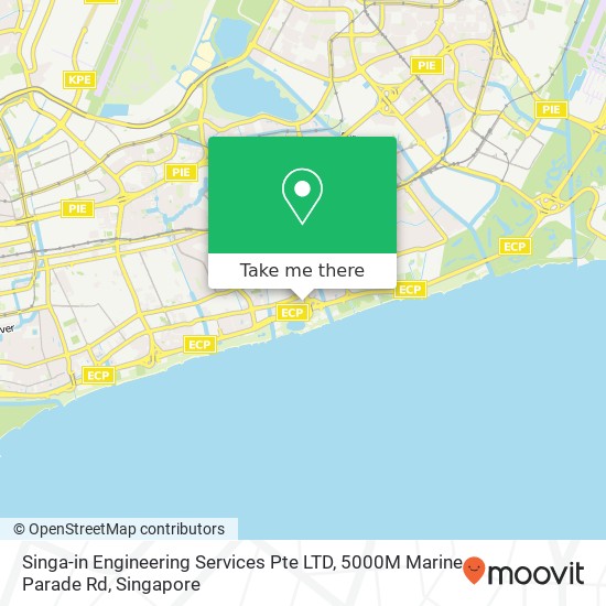 Singa-in Engineering Services Pte LTD, 5000M Marine Parade Rd map