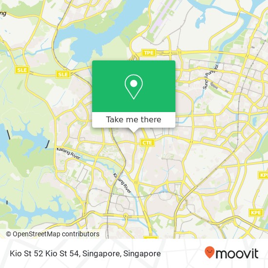 Kio St 52 Kio St 54, Singapore map