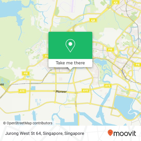 Jurong West St 64, Singapore map