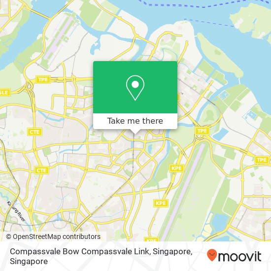 Compassvale Bow Compassvale Link, Singapore map