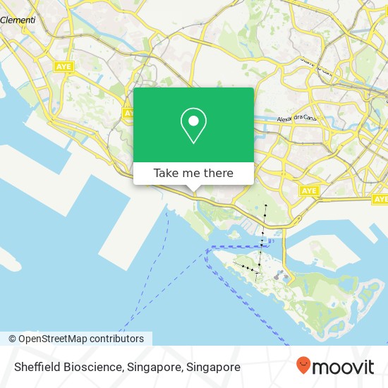 Sheffield Bioscience, Singapore map