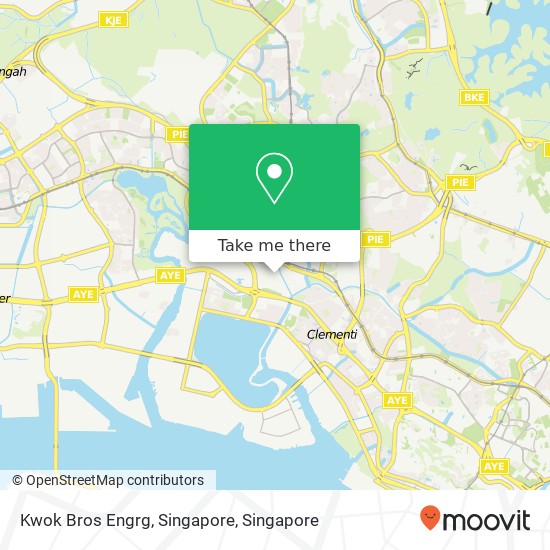 Kwok Bros Engrg, Singapore map