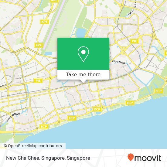 New Cha Chee, Singapore map