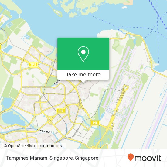 Tampines Mariam, Singapore map