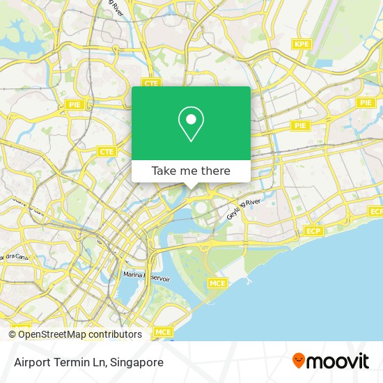 Airport Termin Ln map